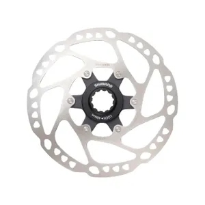 SHIMANO brzdový kotúč - DEORE RT64 160mm - strieborná SHIMANO brzdový kotúč - DEORE RT64 160mm - strieborná