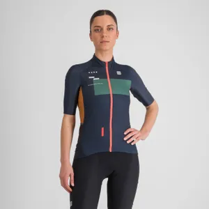 SPORTFUL Cyklistický dres s krátkym rukávom - BREAKOUT SUPERGIARA - modrá SPORTFUL Cyklistický dres s krátkym rukávom - BREAKOUT SUPERGIARA - modrá