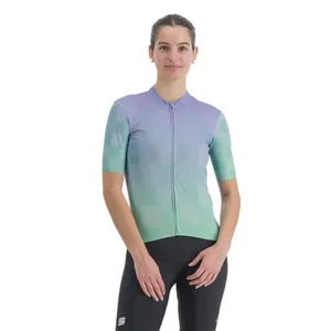 Dámsky cyklistický dres s krátkym rukávom SPORTFUL Rocket w jersey, chalk violet jade cream Dámsky cyklistický dres s krátkym rukávom SPORTFUL Rocket w jersey, chalk violet jade cream