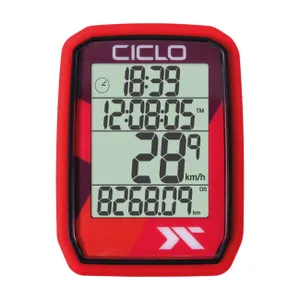 CICLOSPORT tachometer - PROTOS 205 - červená CICLOSPORT tachometer - PROTOS 205 - červená