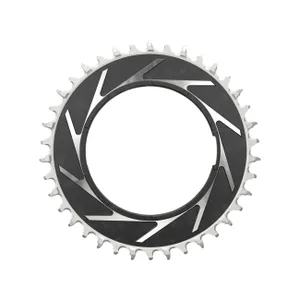 SRAM prevodník - T-TYPE 38T 3mm - strieborná/čierna SRAM prevodník - T-TYPE 38T 3mm - strieborná/čierna