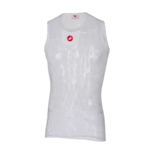 CASTELLI Cyklistické tričko bez rukávov - CORE MESH 3 - biela CASTELLI Cyklistické tričko bez rukávov - CORE MESH 3 - biela
