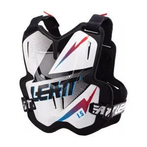 LEATT chránič na chrbát a hrudník - CHEST PROTECTOR 1.5 TORQUE - čierna/biela LEATT chránič na chrbát a hrudník - CHEST PROTECTOR 1.5 TORQUE - čierna/biela