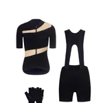 RIVANELLE Cyklistický mega set - GLAMOR - béžová/čierna RIVANELLE Cyklistický mega set - GLAMOR - béžová/čierna