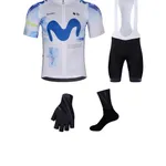 BONAVELO Cyklistický mega set - MOVISTAR 2026 - čierna/biela/modrá BONAVELO Cyklistický mega set - MOVISTAR 2026 - čierna/biela/modrá