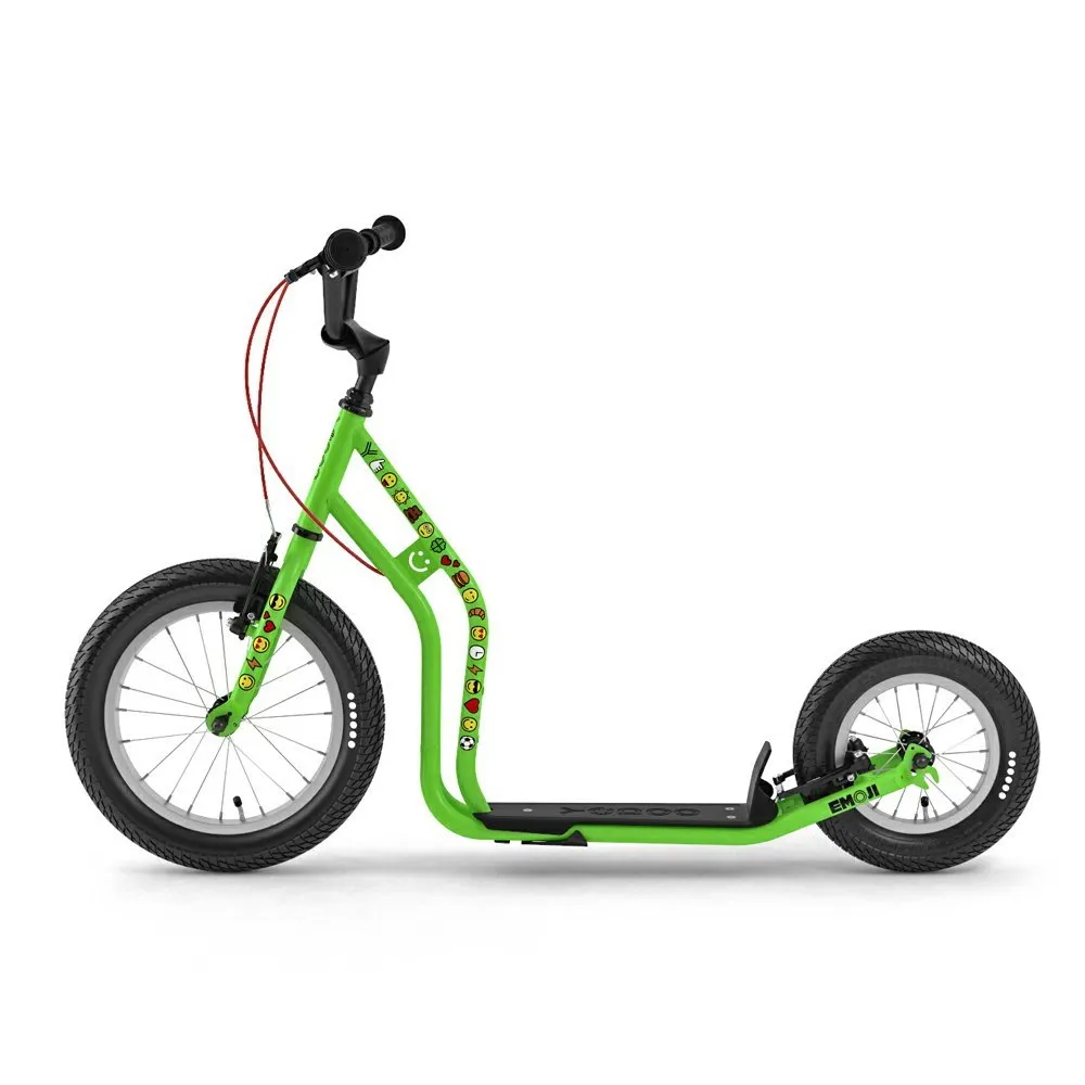 Kolobežka Yedoo Wzoom Emoji 16/12" Green Kolobežka Yedoo Wzoom Emoji 16/12" Green