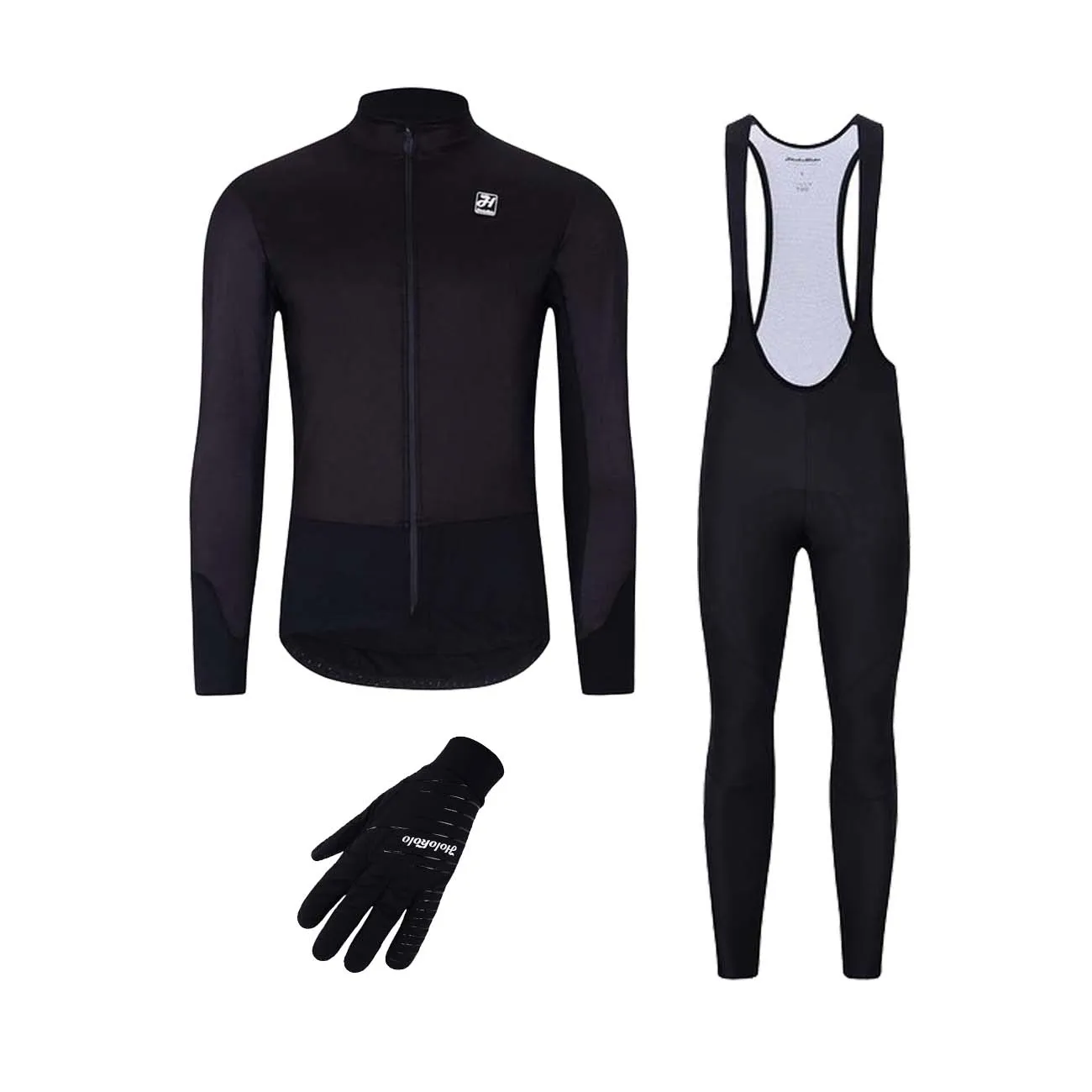 HOLOKOLO Cyklistický mega set - CLASSIC - čierna HOLOKOLO Cyklistický mega set - CLASSIC - čierna