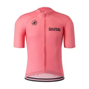 CASTELLI Cyklistický dres s krátkym rukávom - VINTAGE GIRO D´ITALIA - ružová CASTELLI Cyklistický dres s krátkym rukávom - VINTAGE GIRO D´ITALIA - ružová