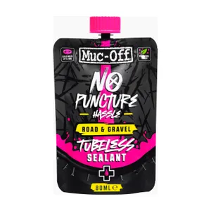 MUC-OFF bezdušový tmel - ROAD & GRAVEL TUBELESS 80ML MUC-OFF bezdušový tmel - ROAD & GRAVEL TUBELESS 80ML