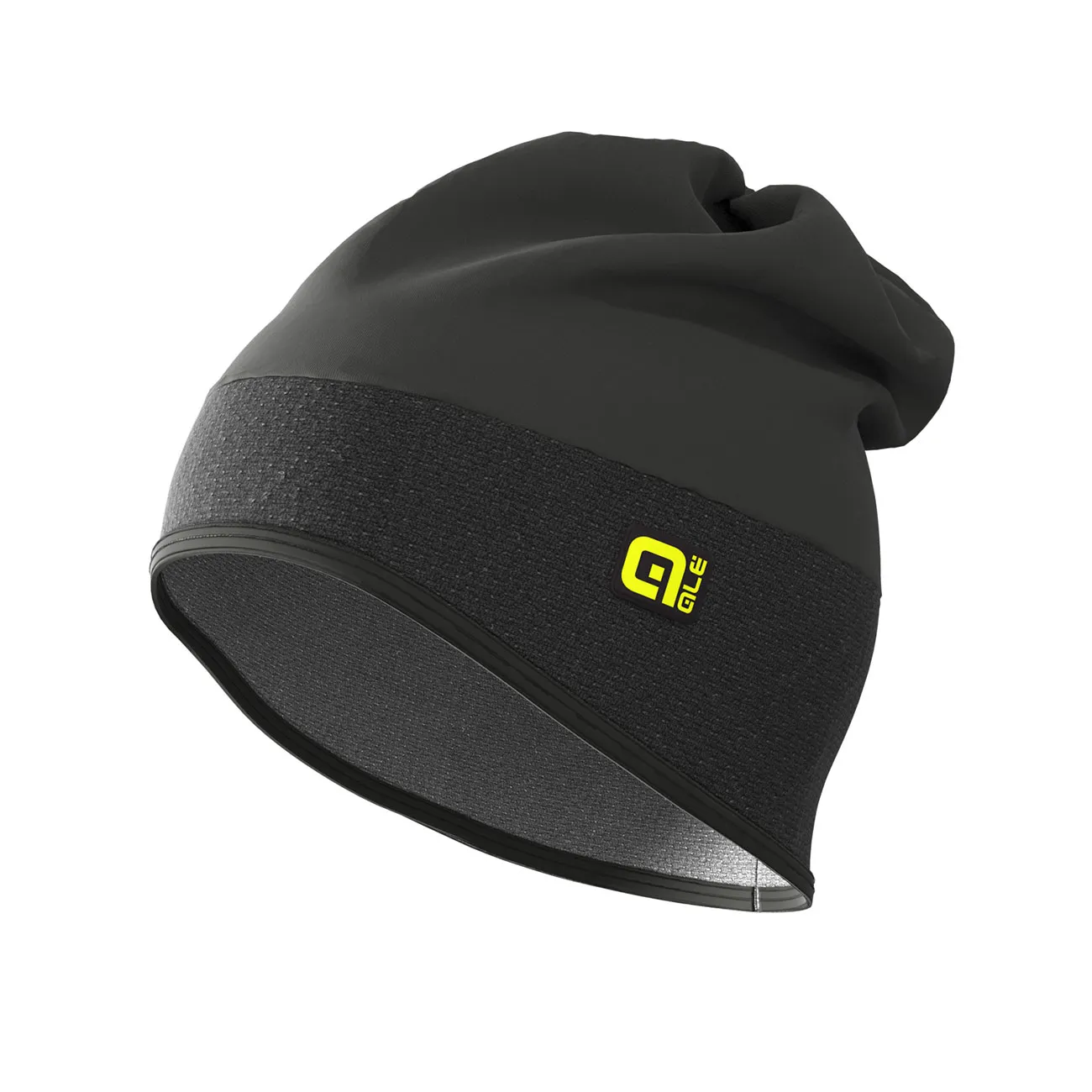 ALÉ Cyklistická čiapka - TERMICO BEANIE - čierna ALÉ Cyklistická čiapka - TERMICO BEANIE - čierna