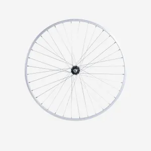 Športy > Cyklistika > Servis bicyklov > Kolesá na bicykle > Kolesá na mestské bicykle - Zadné koleso na mestský bicykel Elops 100 28″ strieborné Športy > Cyklistika > Servis bicyklov > Kolesá na bicykle > Kolesá na mestské bicykle - Zadné koleso na mestský bicykel Elops 100 28″ strieborné