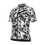 ALÉ Cyklistický dres s krátkym rukávom - ESSENZA KID - čierna/biela ALÉ Cyklistický dres s krátkym rukávom - ESSENZA KID - čierna/biela