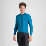 SPORTFUL Cyklistický dres s dlhým rukávom zimný - SUPERNOVA THERMAL - modrá SPORTFUL Cyklistický dres s dlhým rukávom zimný - SUPERNOVA THERMAL - modrá