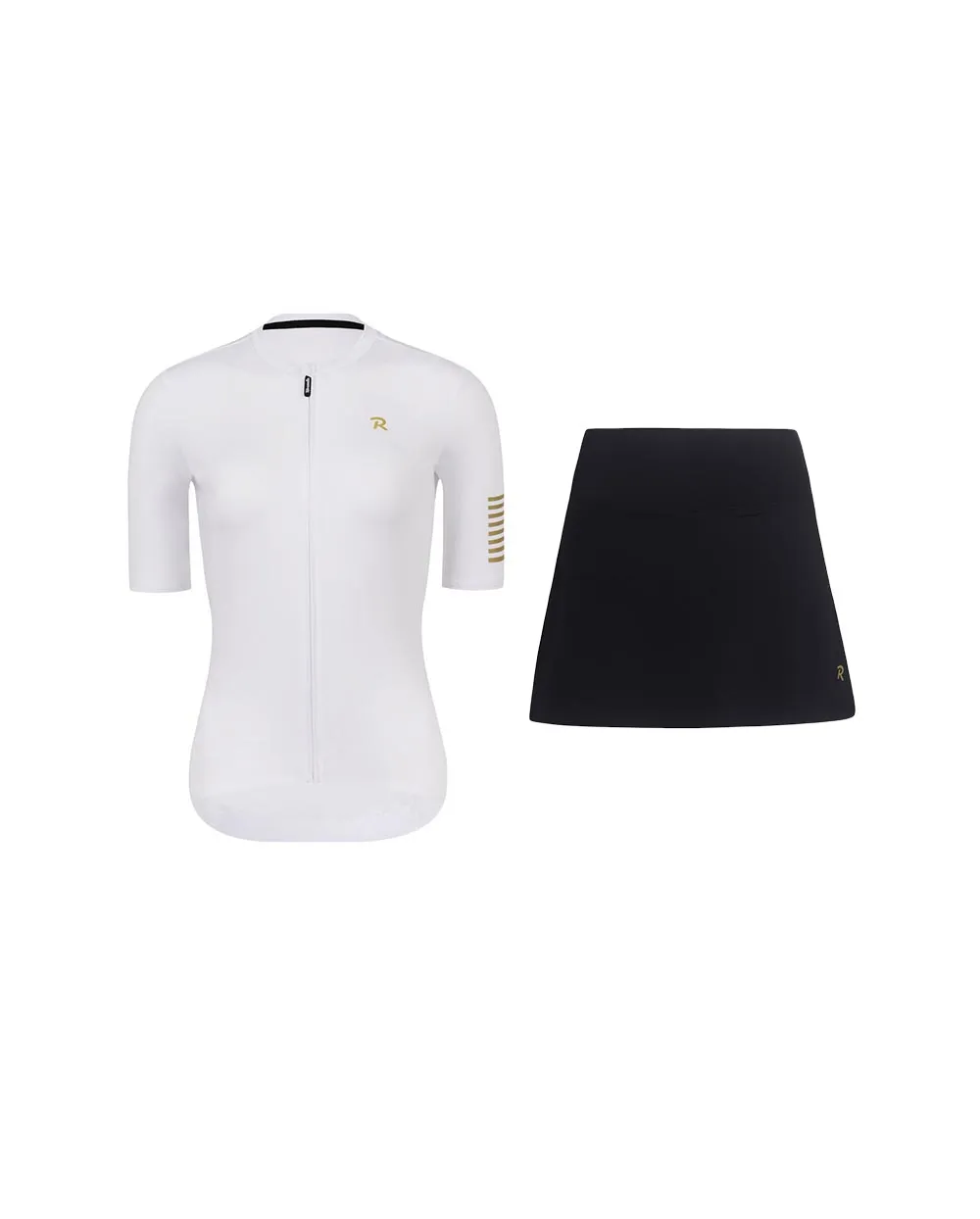 RIVANELLE krátky dres a sukňa - VICTORIOUS - biela/čierna RIVANELLE krátky dres a sukňa - VICTORIOUS - biela/čierna