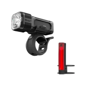 KNOG set svetiel - BLINDER PRO 400/20 - čierna/červená KNOG set svetiel - BLINDER PRO 400/20 - čierna/červená
