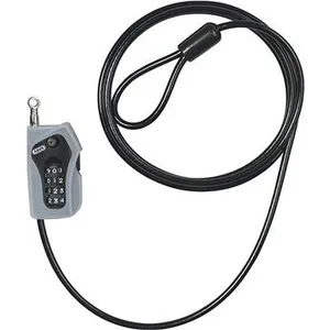 Šport a outdoor | Cyklistika | Cyklodoplnky | Zámky - Abus Combiloop 205/200 black Šport a outdoor | Cyklistika | Cyklodoplnky | Zámky - Abus Combiloop 205/200 black