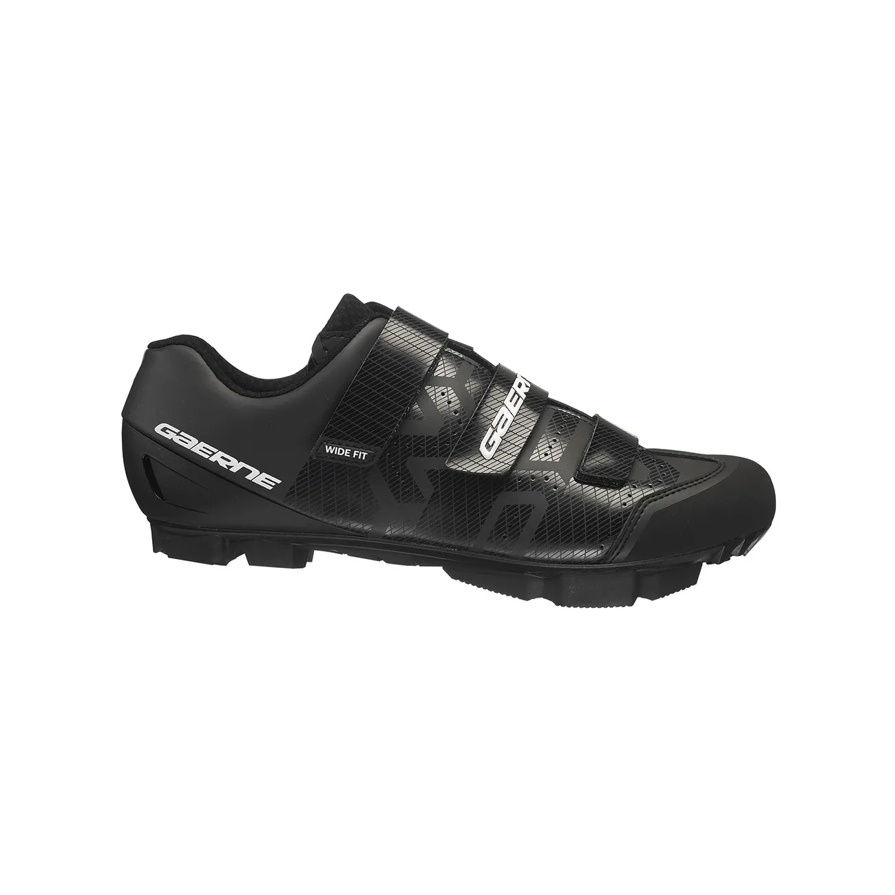 GAERNE Cyklistické tretry - LASER WIDE MTB - čierna GAERNE Cyklistické tretry - LASER WIDE MTB - čierna