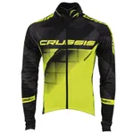 Pánská cyklistická bunda CRUSSIS čierna-fluo žltá čierna-fluo žltá - S Pánská cyklistická bunda CRUSSIS čierna-fluo žltá čierna-fluo žltá - S