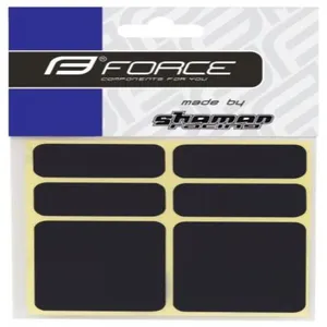 Zľavy a výpredaj > Zľavnené a výpredajové športové vybavenie > Zľavy a výpredaj: cyklistické vybavenie - FORCE reflexné nálepky čierne Zľavy a výpredaj > Zľavnené a výpredajové športové vybavenie > Zľavy a výpredaj: cyklistické vybavenie - FORCE reflexné nálepky čierne
