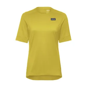 GORE Cyklistický dres s krátkym rukávom - TRAILKPR WMN - žltá GORE Cyklistický dres s krátkym rukávom - TRAILKPR WMN - žltá