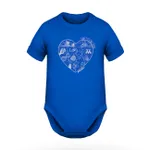 detské body - BABY CYCLING LOVER - modrá detské body - BABY CYCLING LOVER - modrá