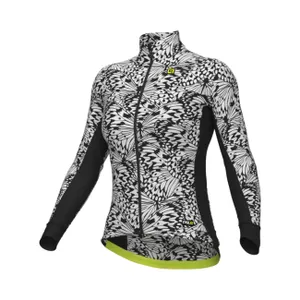 ALÉ Cyklistický dres s dlhým rukávom zimný - PAPILLON PR-R - šedá ALÉ Cyklistický dres s dlhým rukávom zimný - PAPILLON PR-R - šedá