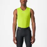 CASTELLI Cyklistické tričko bez rukávov - PRO MESH 2.0 - žltá CASTELLI Cyklistické tričko bez rukávov - PRO MESH 2.0 - žltá