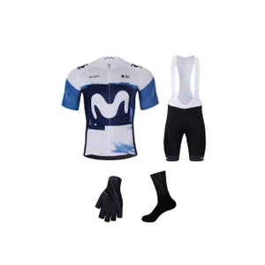 BONAVELO Cyklistický mega set - MOVISTAR 2025 - biela/modrá/čierna BONAVELO Cyklistický mega set - MOVISTAR 2025 - biela/modrá/čierna