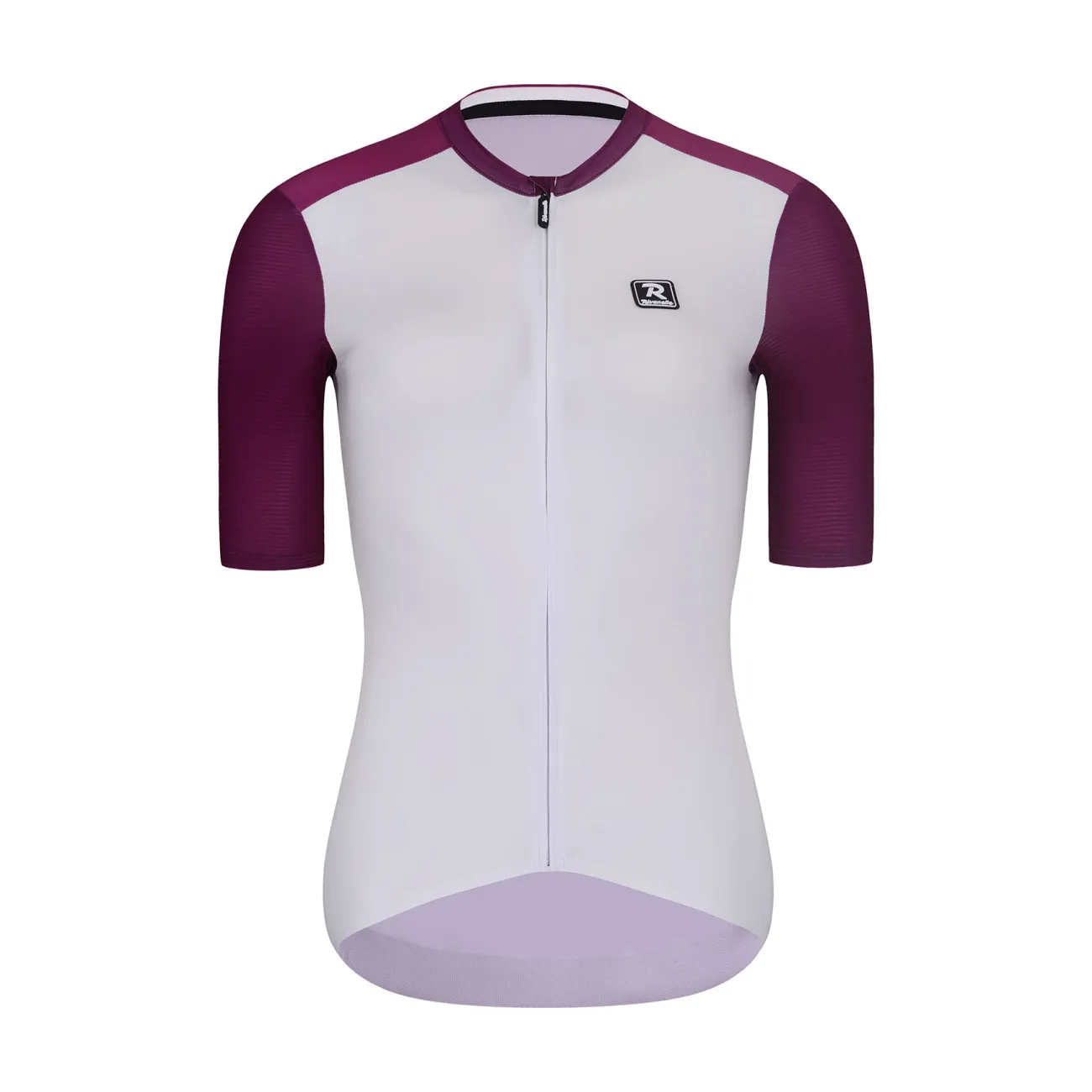 RIVANELLE Cyklistický dres s krátkym rukávom - TECHNICAL - biela/bordová RIVANELLE Cyklistický dres s krátkym rukávom - TECHNICAL - biela/bordová