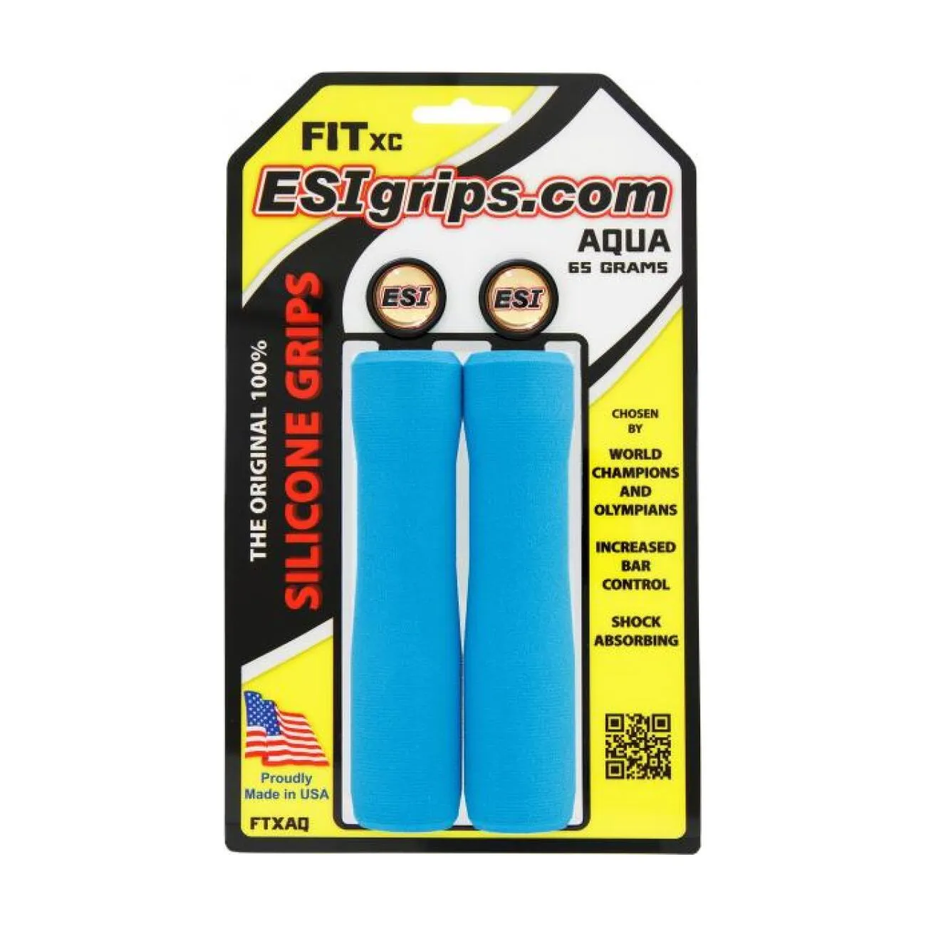 ESIGRIPS gripy - ESI FIT XC - svetlo modrá ESIGRIPS gripy - ESI FIT XC - svetlo modrá