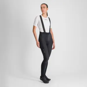 SPORTFUL Cyklistické nohavice dlhé s trakmi - SUPERNOVA W - čierna SPORTFUL Cyklistické nohavice dlhé s trakmi - SUPERNOVA W - čierna