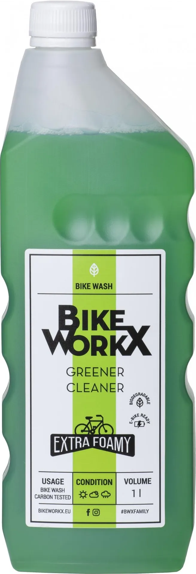 Šport a outdoor | Cyklistika | Čistiace a mazacie prostriedky | Čističe na bicykle - BikeWorkx Greener Cleaner 1 l Šport a outdoor | Cyklistika | Čistiace a mazacie prostriedky | Čističe na bicykle - BikeWorkx Greener Cleaner 1 l