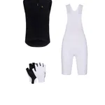RIVANELLE Cyklistický mega set - PURE - čierna/biela RIVANELLE Cyklistický mega set - PURE - čierna/biela