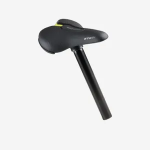 Športy > Cyklistika > Servis bicyklov > Sedlá a sedlovky na bicykle > Sedlá a príslušenstvo k sedlám na bicykle - Sedlo na 16-palcový bicykel hnedé + hliníková sedlovka 26 mm čierna Športy > Cyklistika > Servis bicyklov > Sedlá a sedlovky na bicykle > Sedlá a príslušenstvo k sedlám na bicykle - Sedlo na 16-palcový bicykel hnedé + hliníková sedlovka 26 mm čierna