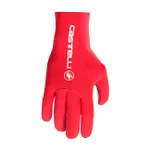 CASTELLI Cyklistické rukavice dlhoprsté - DILUVIO C - červená CASTELLI Cyklistické rukavice dlhoprsté - DILUVIO C - červená
