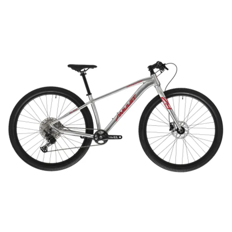 Juniorský horský bicykel AMULET (II. Quality) 29 Youngster 1.11 SH, alu brushed transparent red Juniorský horský bicykel AMULET (II. Quality) 29 Youngster 1.11 SH, alu brushed transparent red
