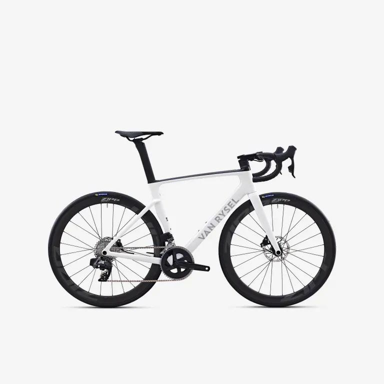 Cestný bicykel - Cestný bicykel RCR RIVAL AXS so snímačom výkonu biely Cestný bicykel - Cestný bicykel RCR RIVAL AXS so snímačom výkonu biely