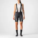CASTELLI Cyklistické nohavice krátke s trakmi - VELOCISSIMA 3 LADY - čierna CASTELLI Cyklistické nohavice krátke s trakmi - VELOCISSIMA 3 LADY - čierna