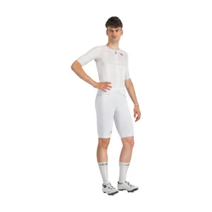 CASTELLI Cyklistické nohavice krátke s trakmi - FREE AERO RACE - biela CASTELLI Cyklistické nohavice krátke s trakmi - FREE AERO RACE - biela