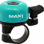 Šport a outdoor | Cyklistika | Cyklodoplnky | Zvončeky - MAX1 Mini zvonček, tyrkysový Šport a outdoor | Cyklistika | Cyklodoplnky | Zvončeky - MAX1 Mini zvonček, tyrkysový