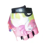 HAVEN Cyklistické rukavice krátkoprsté - DREAM KIDS - čierna/ružová HAVEN Cyklistické rukavice krátkoprsté - DREAM KIDS - čierna/ružová