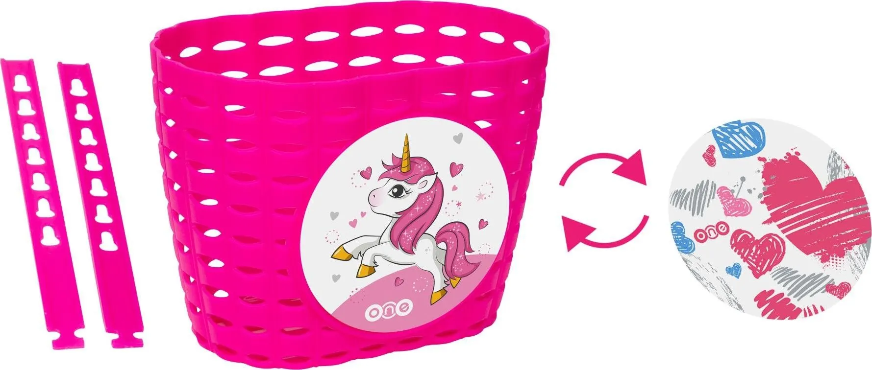 Šport a outdoor | Cyklistika | Cyklodoplnky | Košíky - One Happy 2.0 ružový Šport a outdoor | Cyklistika | Cyklodoplnky | Košíky - One Happy 2.0 ružový