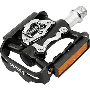 Šport a outdoor | Cyklistika | Diely a komponenty | Pedále - Pedále MAX1 SPD Tour, jednostranné, čierne Šport a outdoor | Cyklistika | Diely a komponenty | Pedále - Pedále MAX1 SPD Tour, jednostranné, čierne