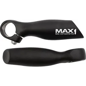 Šport a outdoor | Cyklistika | Diely a komponenty | Gripy | Rohy - MAX1 Rohy Ergo, čierne Šport a outdoor | Cyklistika | Diely a komponenty | Gripy | Rohy - MAX1 Rohy Ergo, čierne