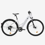 Športy > Cyklistika > Elektrobicykle > Trekingové elektrobicykle - Elektrický trekingový bicykel E-ACTV 100 nízky rám sivý Športy > Cyklistika > Elektrobicykle > Trekingové elektrobicykle - Elektrický trekingový bicykel E-ACTV 100 nízky rám sivý