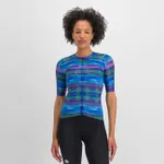 SPORTFUL Cyklistický dres s krátkym rukávom - GLITCH BOMBER - modrá SPORTFUL Cyklistický dres s krátkym rukávom - GLITCH BOMBER - modrá