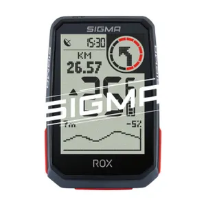 SIGMA SPORT tachometer - ROX 4.0 HR SET - čierna SIGMA SPORT tachometer - ROX 4.0 HR SET - čierna