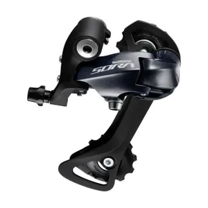 SHIMANO prehadzovačka - SORA R3000 SHORT - šedá/čierna SHIMANO prehadzovačka - SORA R3000 SHORT - šedá/čierna