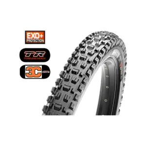 MAXXIS plášť - ASSEGAI 3CT/EXO+/TR 29" x 2.60 - čierna MAXXIS plášť - ASSEGAI 3CT/EXO+/TR 29" x 2.60 - čierna