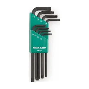 PARK TOOL sada kľúčov - SET TORX WRENCHES PT-TWS-1 - zelená PARK TOOL sada kľúčov - SET TORX WRENCHES PT-TWS-1 - zelená